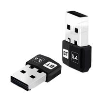 Adaptador Mini USB Bluetooth 5.4 Dongle Receptor Transmissor Sem Fio Para PC Laptop Sem Necessidade