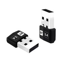 Adaptador Mini USB Bluetooth 5.4 Transmissor E Receptor Sem Fio Para PC Laptop Sem Driver Win10/11 Adaptador Mini USB Bluetooth 5.4 Transmissor E Receptor Sem Fio Para PC Laptop Sem Driver Win10/11