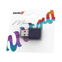 Adaptador Mini USB Wireless Carlinkit 5.0 Para Android Auto E CarPlay, Upgrade WiFi Bluetooth Para