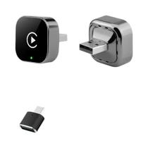 Adaptador Mini Wireless CarPlay Para Apple E Android, Plug And Play, Sem Bateria Necessária, Adaptador Mini Wireless CarPlay Para Apple E Android, Plug And Play, Sem Bateria Necessária,