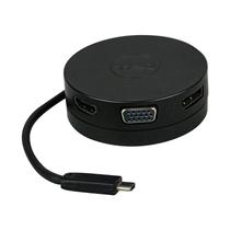 Adaptador móvel USB-C Dell DA300 preto Adaptador móvel USB-C Dell DA300 preto
