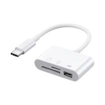 Adaptador Multifuncional 3 Em 1 Micro USB Tipo C Leitor De Cartão USB TF SD Para Macbook Laptop