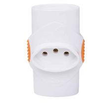Adaptador Multiplicador 3 Tomadas Benjamin 2P+T 10A Daneva Legrand