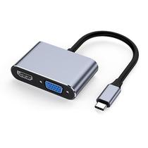 Adaptador Multiporta USB-C para USB 3.0, 4K HDMI e USB-C 3.1 D