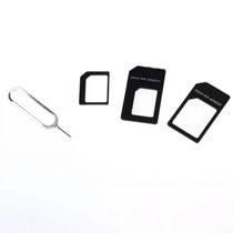 Adaptador Nano Sim Card para Micro e Chip Convencional 3x1