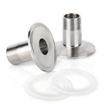 Adaptador NPT Tri-Clamp x Macho TAISHER 1.5 Tri Clamp 304 SS