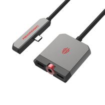 Adaptador nubia RedMagic 2 em 1 USB C para fone de ouvido de áudio de 3,5 mm
