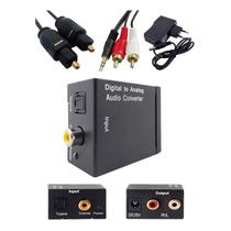 Adaptador Óptico X Rca + Cabo Óptico + Cabo 2 Rca X P2 Macho Adaptador Óptico X Rca + Cabo Óptico + Cabo 2 Rca X P2 Macho