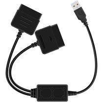 Adaptador OSTENT Dual USB para controles com fio Sony PlayStation Adaptador OSTENT Dual USB para controles com fio Sony PlayStation