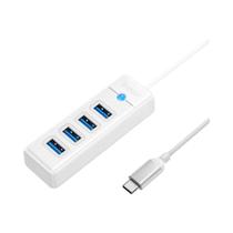 Adaptador Otg Divisor Tipo C De Alta Velocidade De 4 Portas Usb 3.0 Hub Para Pc Macbook Pro Orico