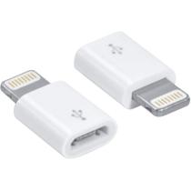 Adaptador otg entra micro usb sai lightning 8 pinos