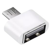 Adaptador Otg Fêmea Usb Para Micro Usb Macho P/ Celular Plug