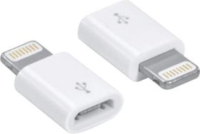 Adaptador otg lightning macho para micro usb fêmea otglm-uaf