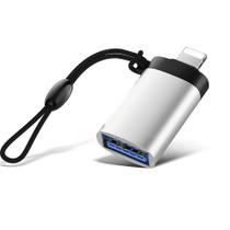 Adaptador OTG Lightning para USB 3.0 Compativel iPhone Transferir Pendrive Fotos Dados - COOLSELL