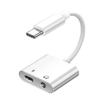 Adaptador OTG Tipo C Para Conector De Fone De Ouvido De 3,5mm Para iPhone 15 pro Samsung Xiaomi