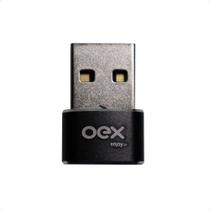 Adaptador OTG Tipo C Para USB Compacto OEX AD204 Preto