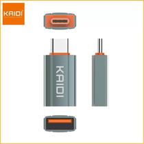 Adaptador OTG Transmissão de Dados KAIDI ORIGINAL TipoC x USB Cabo OTG