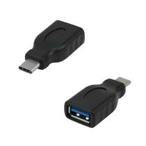 Adaptador Otg Usb-c Tipo- Type-c Macho X Usb 3.0 Fêmea