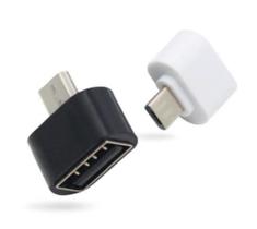 Adaptador OTG USB Fêmea A x USB Micro V8 Macho P/ Celular Adaptador OTG USB Fêmea A x USB Micro V8 Macho P/ Celular