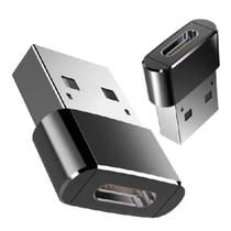 Adaptador OTG USB Macho para Tipo-C Femea Adaptador OTG USB Macho para Tipo-C Femea