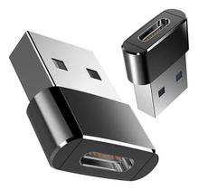Adaptador OTG USB Macho para USBC Fêmea em Metal Durável Premium