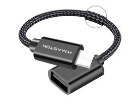 Adaptador otg usb v8hmaston prata