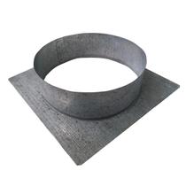 Adaptador P/ Duto 10 35x35 Galvanizado Chaminé e Dutos