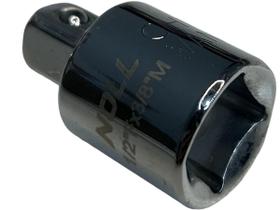 Adaptador P/ Soquete - 1/2" Fêmea x 3/8" Macho - Noll Adaptador P/ Soquete - 1/2" Fêmea x 3/8" Macho - Noll