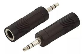 Adaptador P10 Fêmea X P2 Macho Stereo Ha036 Hyx