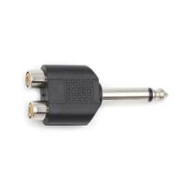 Adaptador P10 Mono Macho x 2 Rca Femea - SOLUCAO