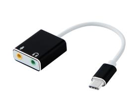 Adaptador p2 3.5mm duas vias para usb-c Adaptador p2 3.5mm duas vias para usb-c