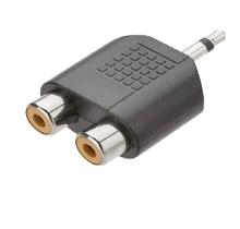 Adaptador P2 Mono + 2 Jack Rca Emb 10 Peças Tebera