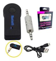 Adaptador P2 Receptor Bluetooth Áudio Estéreo Para Carro Fone Celular - BMF