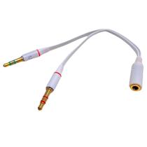 Adaptador p3 femea x p2 macho branco md9 - 9258