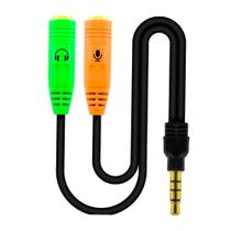 Adaptador P3 Para Áudio Fone Microfone Estéreo Adaptador P3 Para Áudio Fone Microfone Estéreo