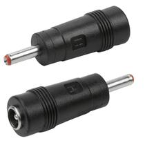 Adaptador p4 2.1x5.5mm femea x1.35x3.5mm macho pct/10 green