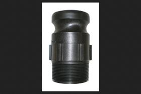 Adaptador PACER macho de 1,5" em polipropileno Quick Connect
