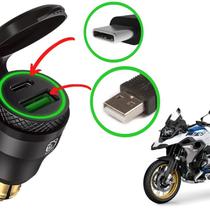 Adaptador Padrão DIN para Motos BMW GS1200 GS1250 ADV ( Preto )