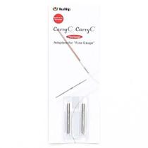 Adaptador para Alongar Agulhas Intercambiáveis Tulip Carry C - 2 Unidades Adaptador para Alongar Agulhas Intercambiáveis Tulip Carry C - 2 Unidades
