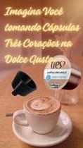 Adaptador para Cafeteira Dolce gusto para usar Cápsulas 3 Corações
