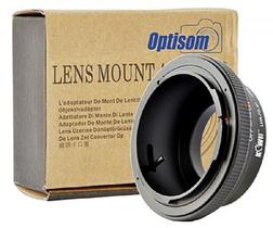 Adaptador Para Câmera Nikon J1 E V1 Para Uso De Lentes Canon Fd