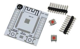 Adaptador para chip esp32 com switches