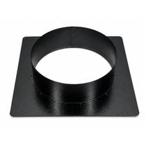 Adaptador Para Duto 12 Polegadas 40x40 Preto - Chaminé Forn Adaptador Para Duto 12 Polegadas 40x40 Preto - Chaminé Forn
