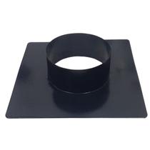 Adaptador Para Duto 6 Polegadas 25x25 Preto - Chaminé Forno