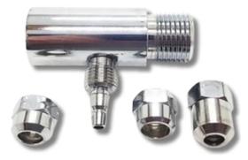 Adaptador para filtro 1/2 parede reta metal hydro Adaptador para filtro 1/2 parede reta metal hydro