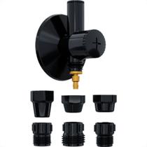 Adaptador Para Filtro De Agua Blukit 6Em1 Com Registro Preto 310907-21 Adaptador Para Filtro De Agua Blukit 6Em1 Com Registro Preto 310907-21