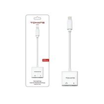 Adaptador para Fone e Carregamento Lightning Tomate MTC-7005 - Compatível com iPhone e iPad Adaptador para Fone e Carregamento Lightning Tomate MTC-7005 - Compatível com iPhone e iPad