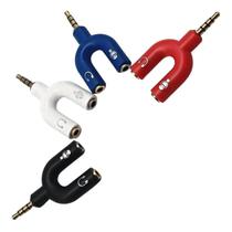 Adaptador para fone headset microfone lapela p2 x p3 áudio Adaptador para fone headset microfone lapela p2 x p3 áudio