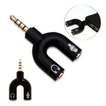 Adaptador Para Fone Headset Microfone P2 X P3 Áudio - Lotus