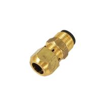 Adaptador para Instalação de Gás 1/2 BSP Rosca Fêmea x TM 3/8 Blukit Única